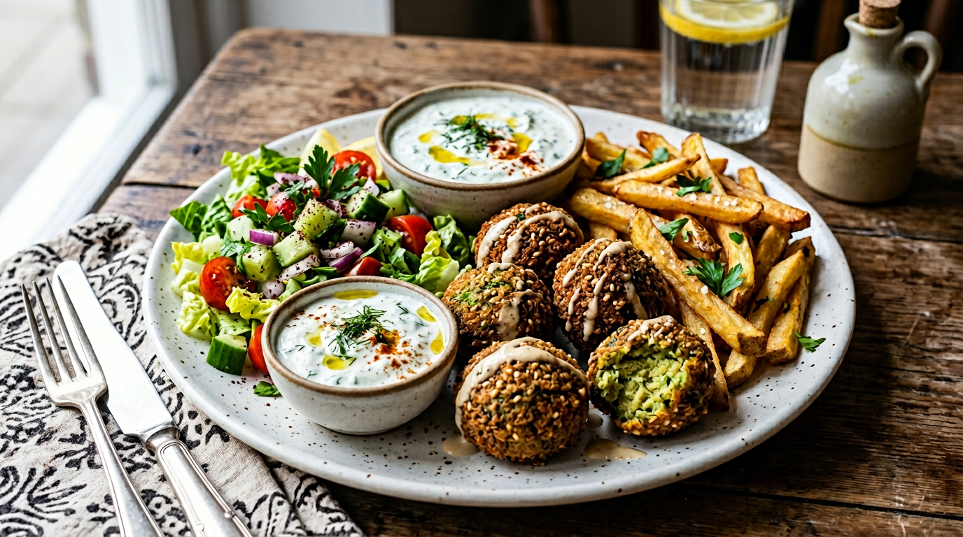 Falafel Teller