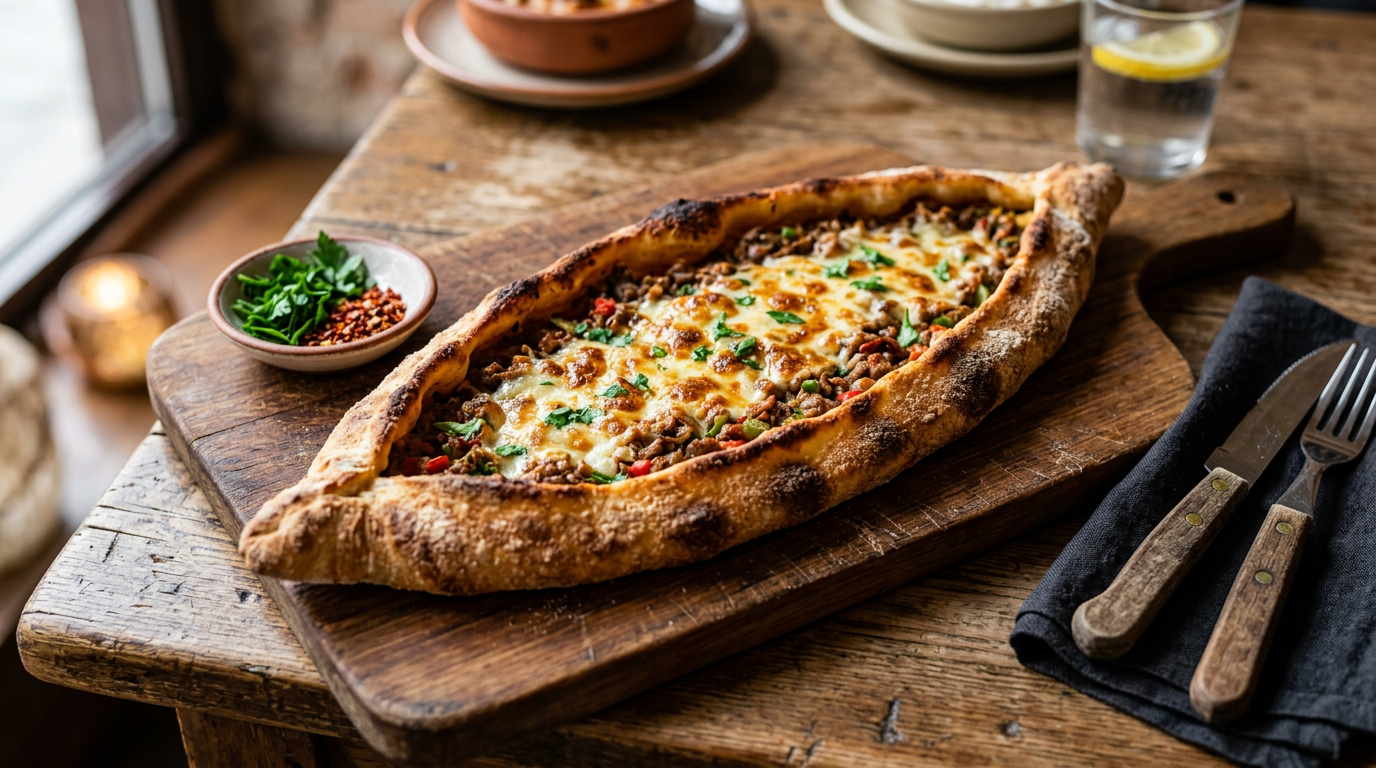 Kıymalı Pide