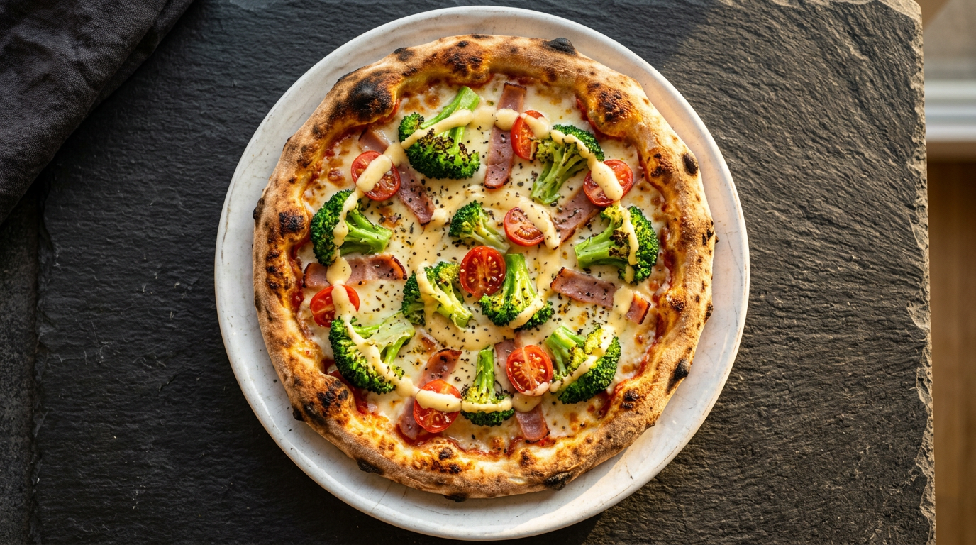 Pizza Brokkoli